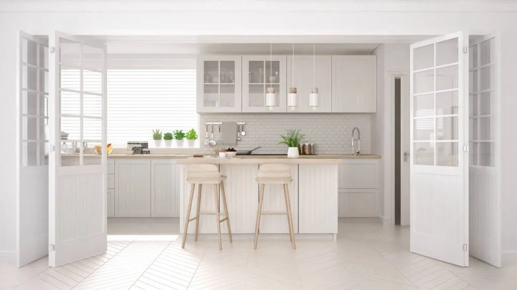 cuisine blanche pour plus de luminosité