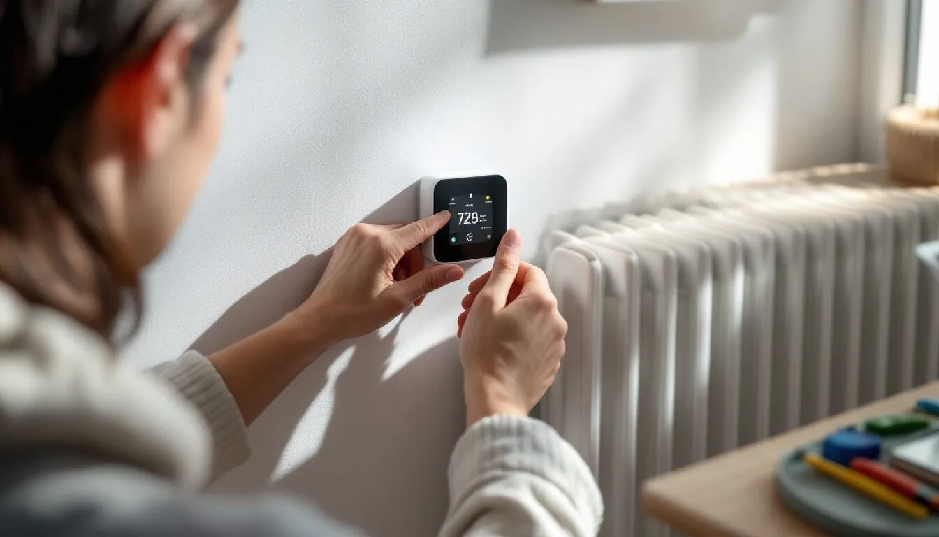 installer thermostat connecté radiateur electrique