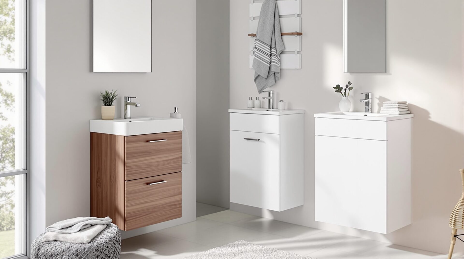 meuble lave main
