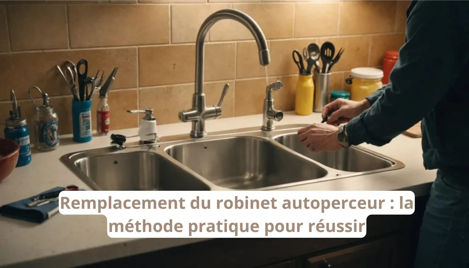 Remplacement du robinet autoperceur : la méthode pratique pour réussir