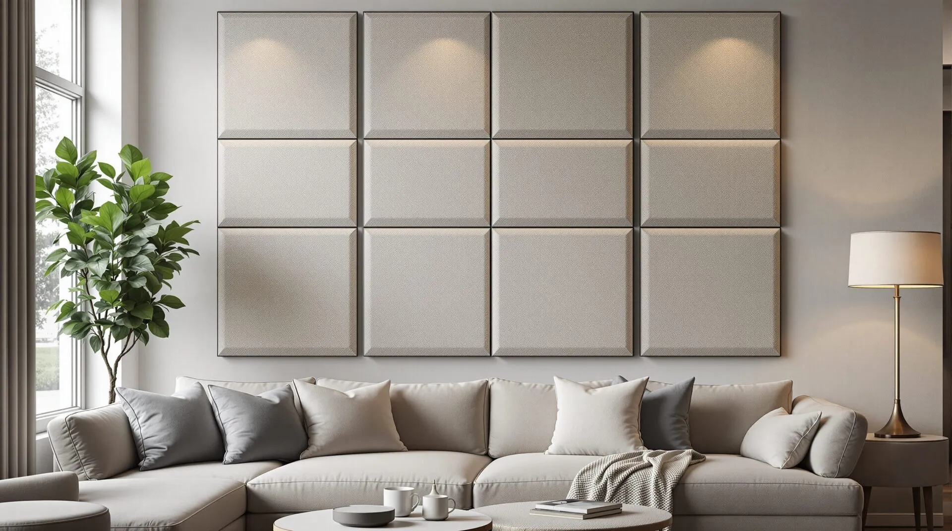 Comment les panneaux muraux en tissu acoustique le confort intérieur?