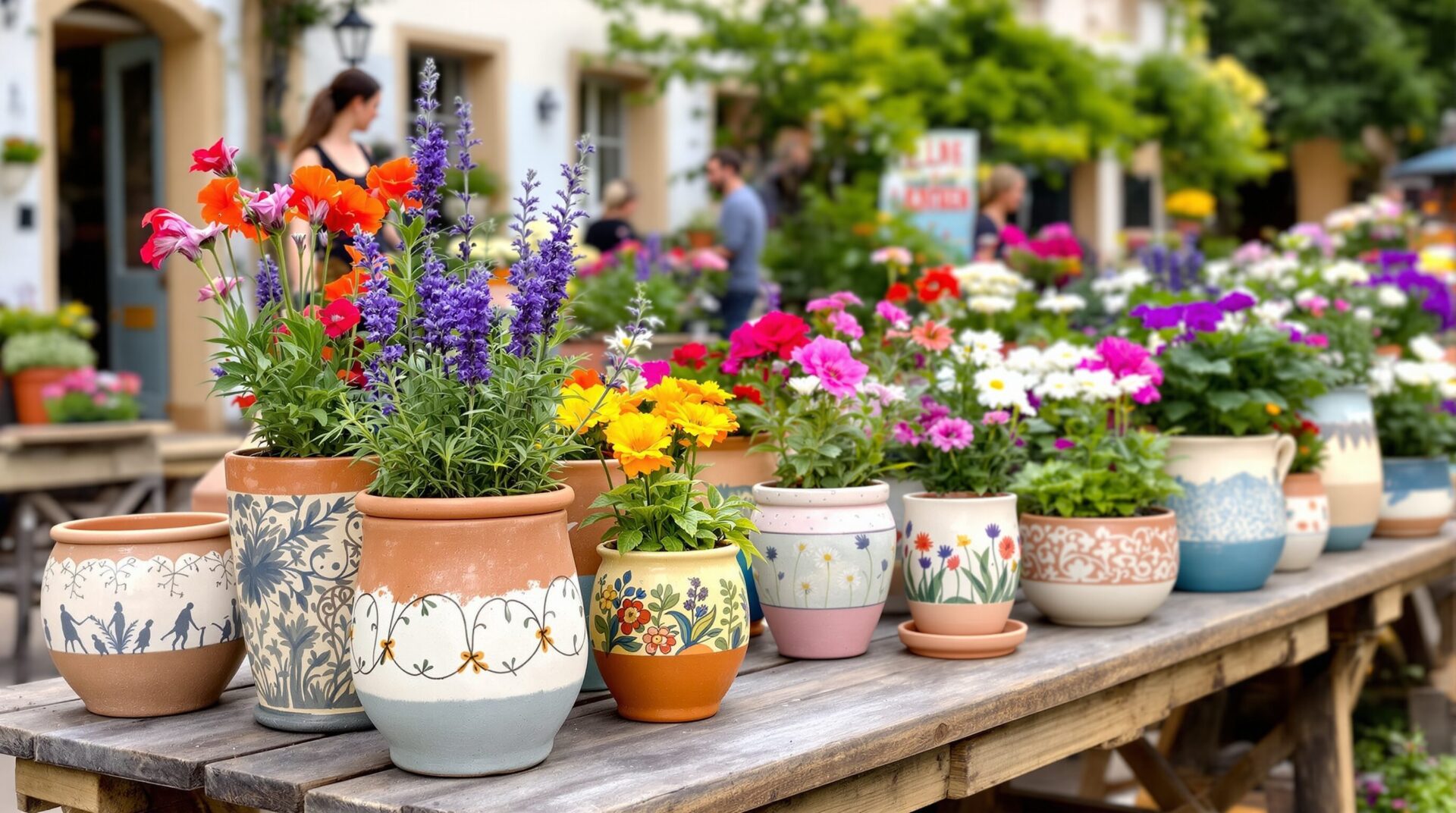 Découverte des plus beaux pots de fleurs artisanaux à travers la France