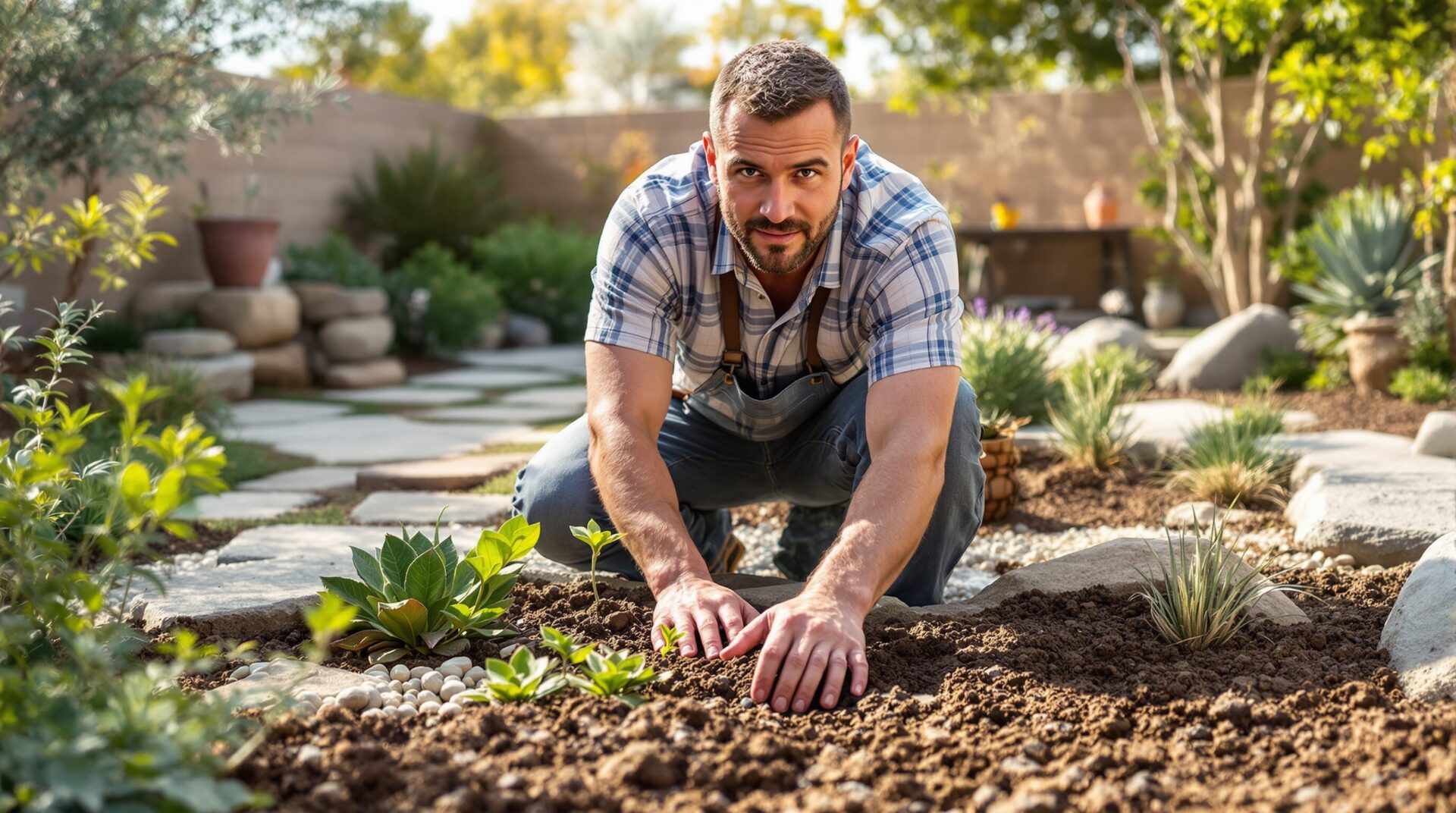 Faire un jardin sec : la méthode pour un espace résistant à la sécheresse