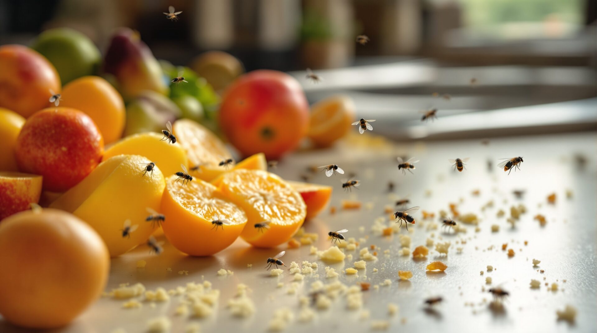 qu est ce qui attire les mouches dans une maison