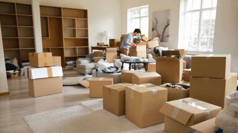comment vider sa maison avant un demenagement
