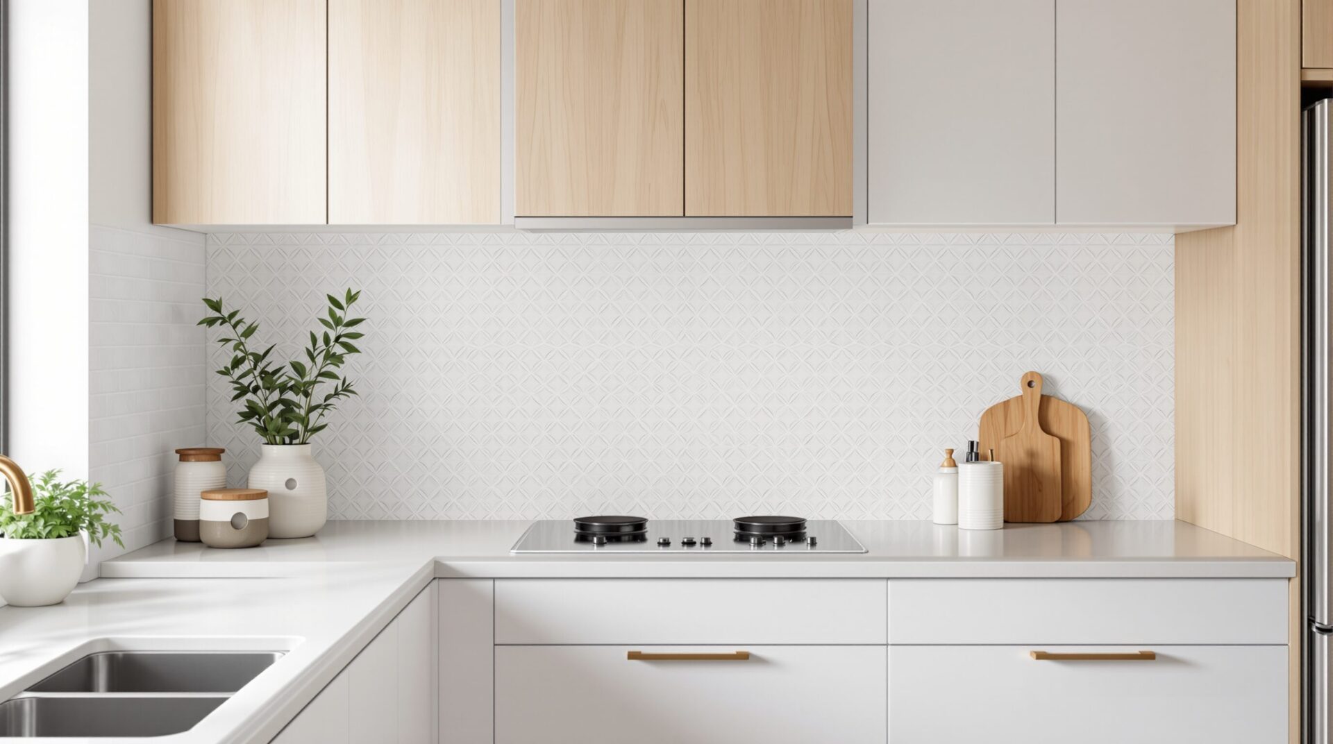 Crédence adhésive : la solution pratique et design pour rénover sa cuisine sans travaux