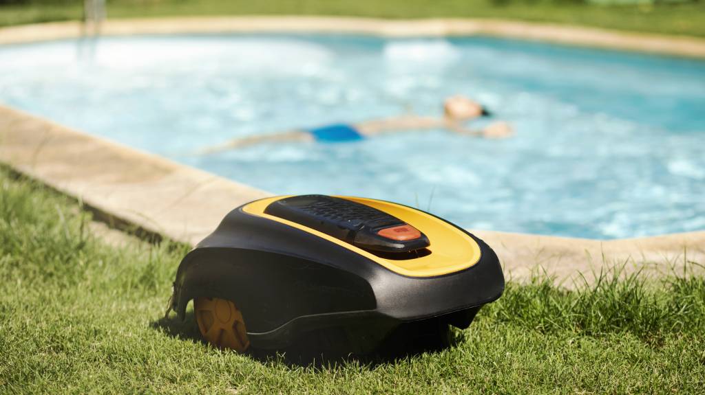 robot tondeuse vie de famille