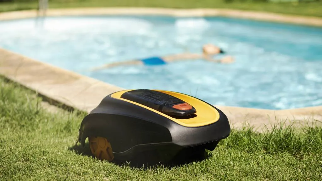 robot tondeuse vie de famille