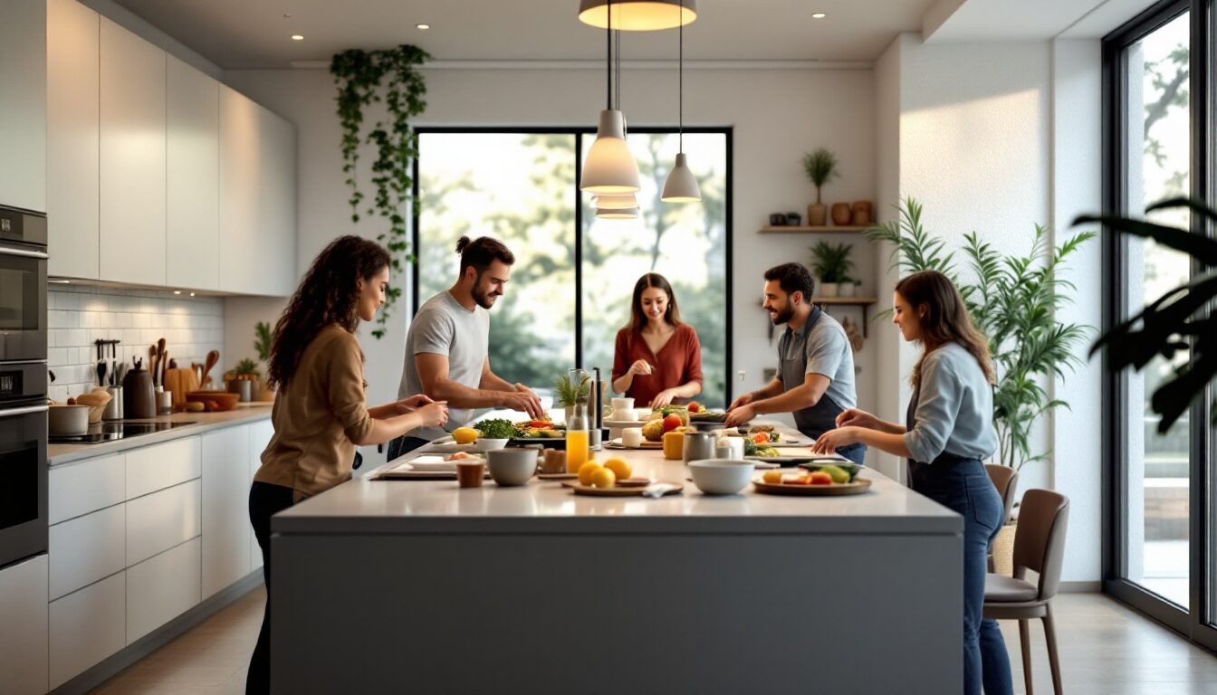 idée de cuisine ouverte