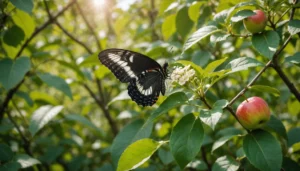 papillon nuisible au verger