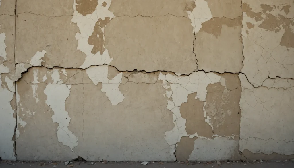 refaire un mur abimé