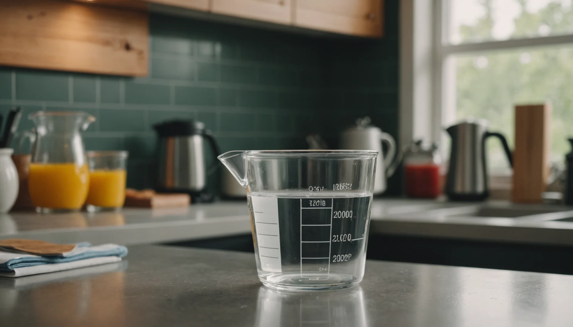 200 ml d'eau en cl
