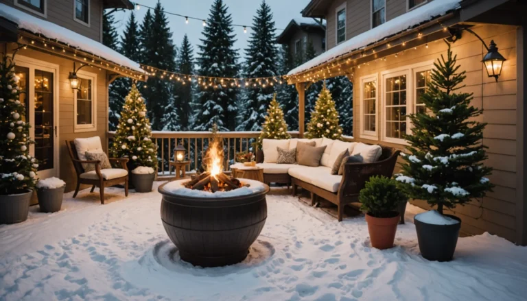 arbres d’hiver pour terrasse