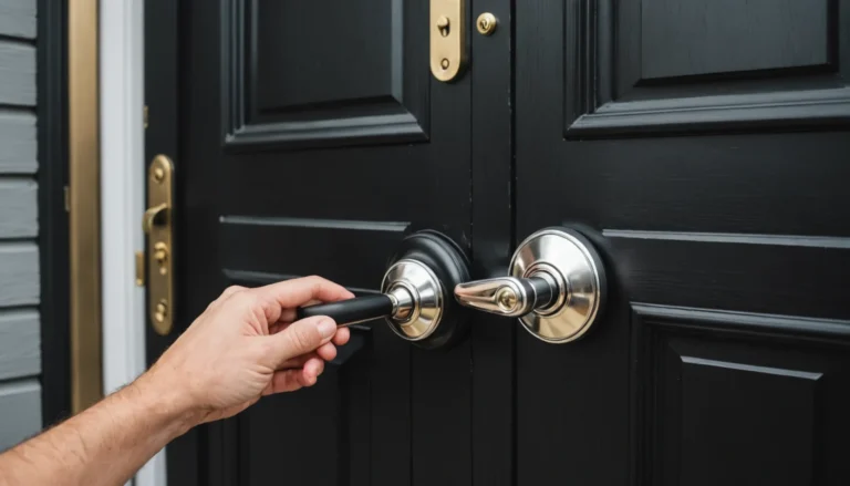 poignée porte d'entrée