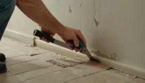 astuce pour décoller des plinthes carrelage