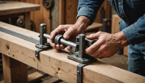 fixation charge lourde dans bois