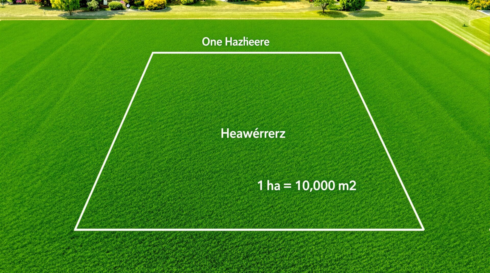 1 hectare en m2