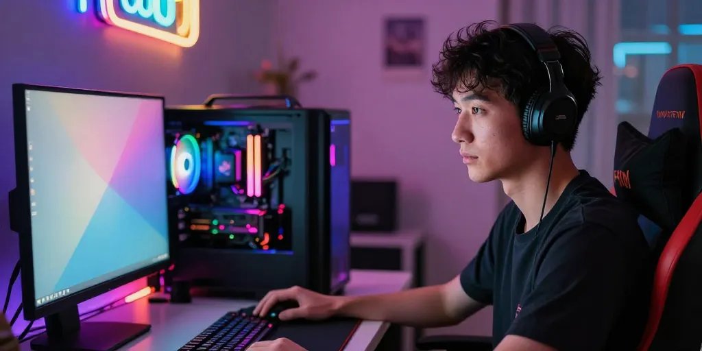 Personnalisez votre univers gaming avec des lumières thématisées