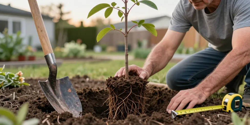 profondeur racine arbre de judée