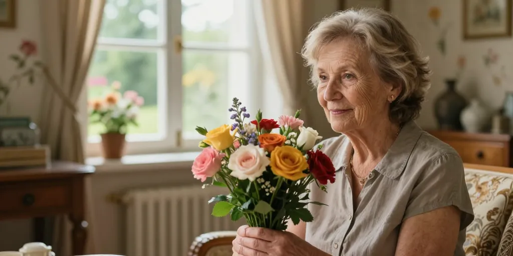 Fête des grands-mères : offrir des fleurs avec amour