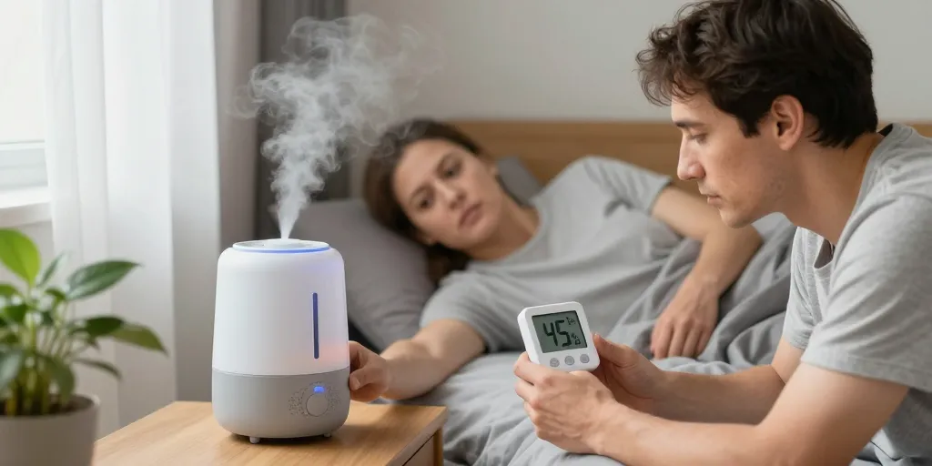quelle taux d'humidité dans une chambre