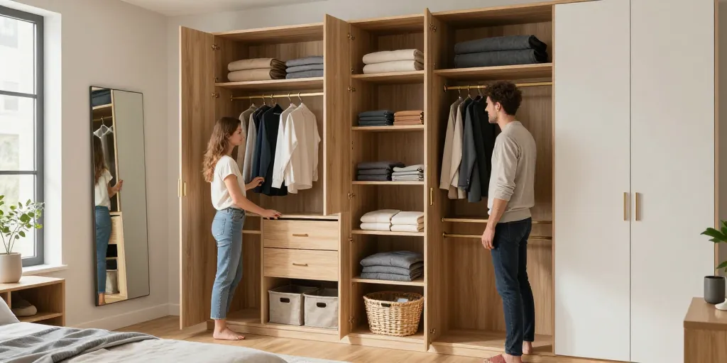 amenagement dressing dans chambre
