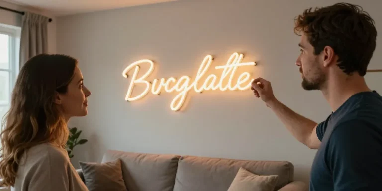 Décoration murale personnalisée : pourquoi le néon LED est devenu l'objet déco le plus convoité