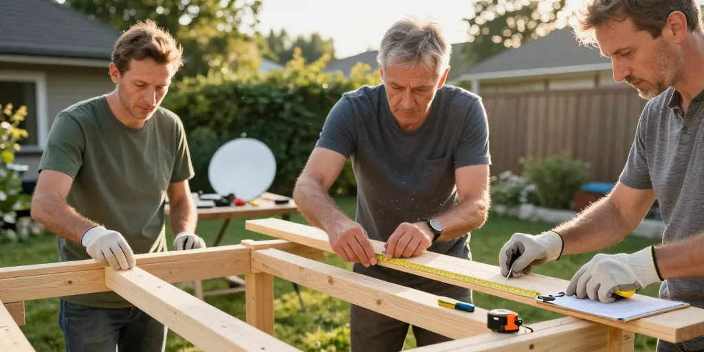Fabrication kiosque jardin : la méthode étape par étape pour réussir
