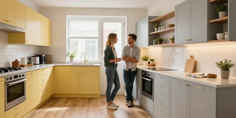 home staging cuisine avant/après
