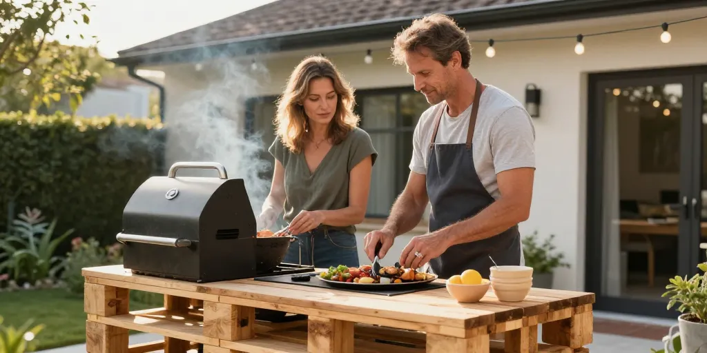 coin barbecue palette