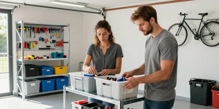comment ranger un garage encombré