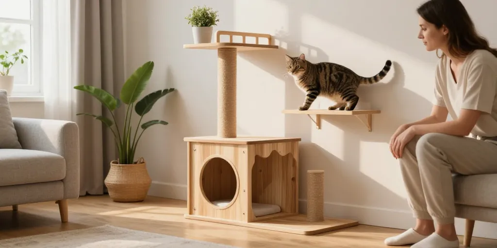 Mobilier chat : quand l’esthétique rencontre le bien-être félin à la maison