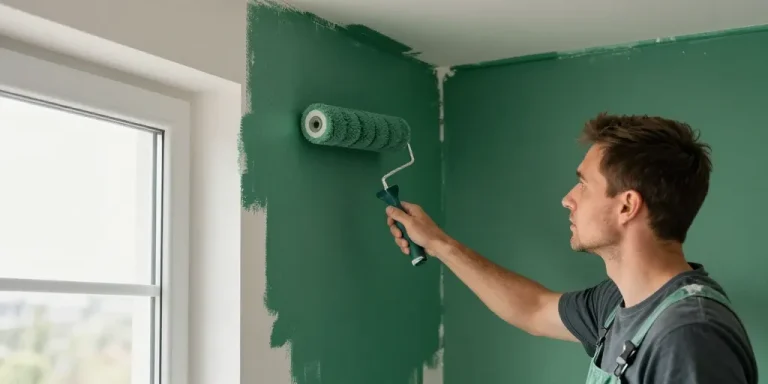 repeindre un mur de couleur