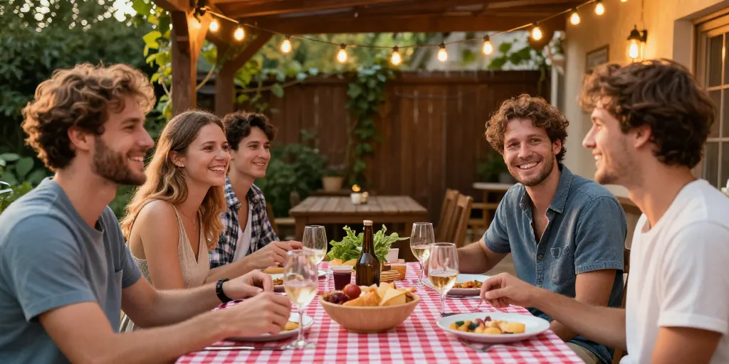 terrasse esprit guinguette