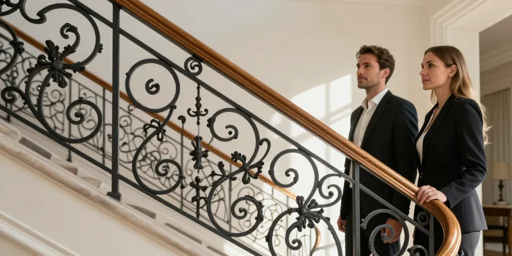Balustre fer forgé : l’alliance parfaite entre élégance et robustesse