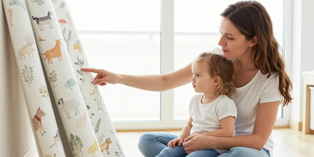 Comment choisir un papier peint pour une chambre d’enfant : tendances, conseils et erreurs à éviter