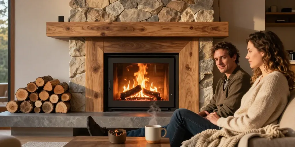 Décoration d’intérieur chaleureuse : intégrer le chauffage au bois chez soi