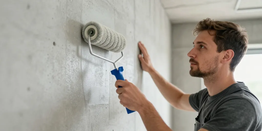 Peinture sur béton intérieur : les étapes clés pour une adhérence durable