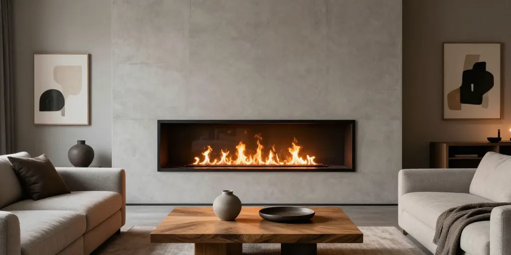 Comment intégrer une cheminée moderne dans une décoration intérieure contemporaine ?