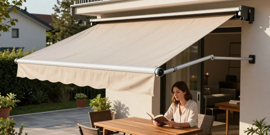 Store banne sans coffre : la solution sous-estimée qui tient mieux qu’on ne le croit
