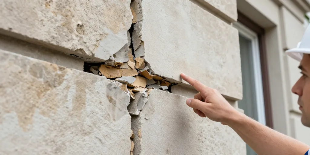 Traiter fissure façade : le diagnostic qu’on vous cache et les vraies causes de dégradation