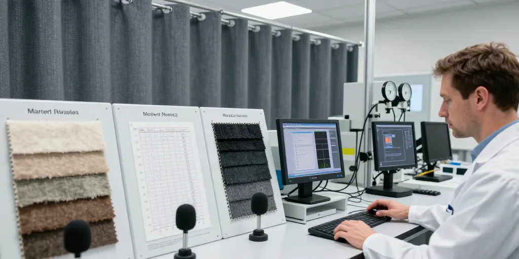 Rideaux antibruit : pourquoi les tests indépendants révèlent une efficacité bien plus nuancée que ne le prétendent les marques
