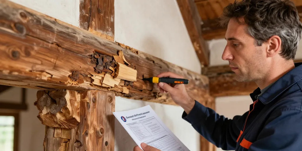 Traitement de la mérule : le classement des meilleures entreprises et experts certifiés en France