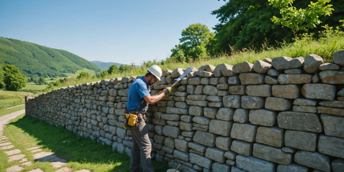 renforcer un mur en pierre qui penche
