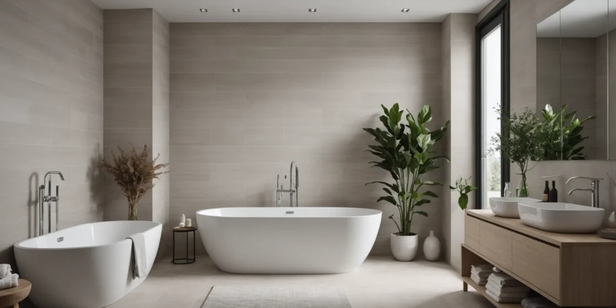 carrelage dans une salle de bain