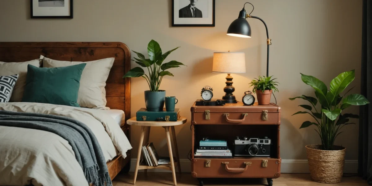idées de tables de nuit originales