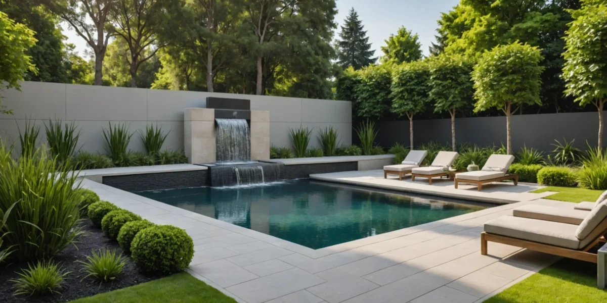 idées modernes pour jardin de luxe