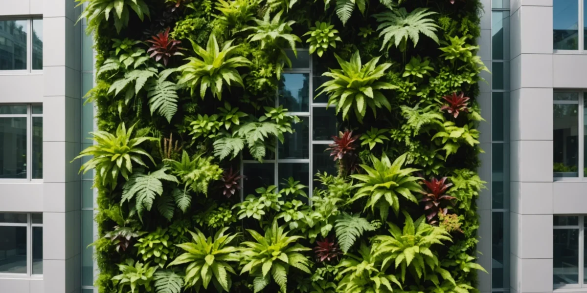 Mur végétal extérieur : embellissez votre espace avec style et naturel
