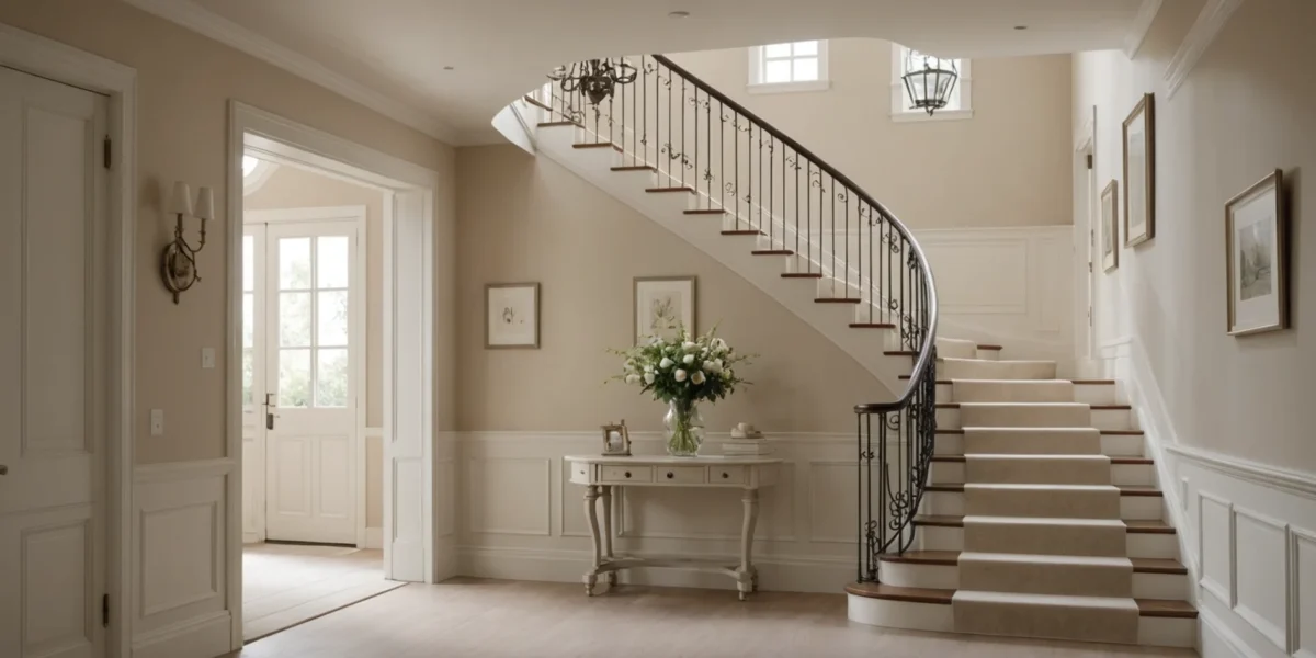 quelle couleur pour couloir et escalier