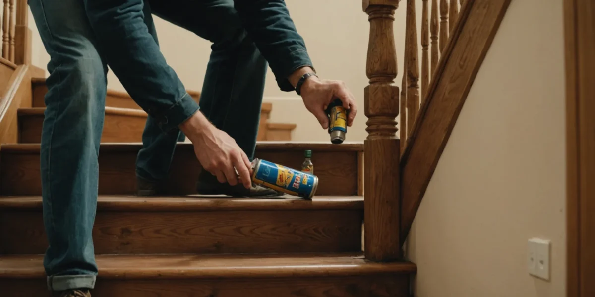 escalier qui grince wd40